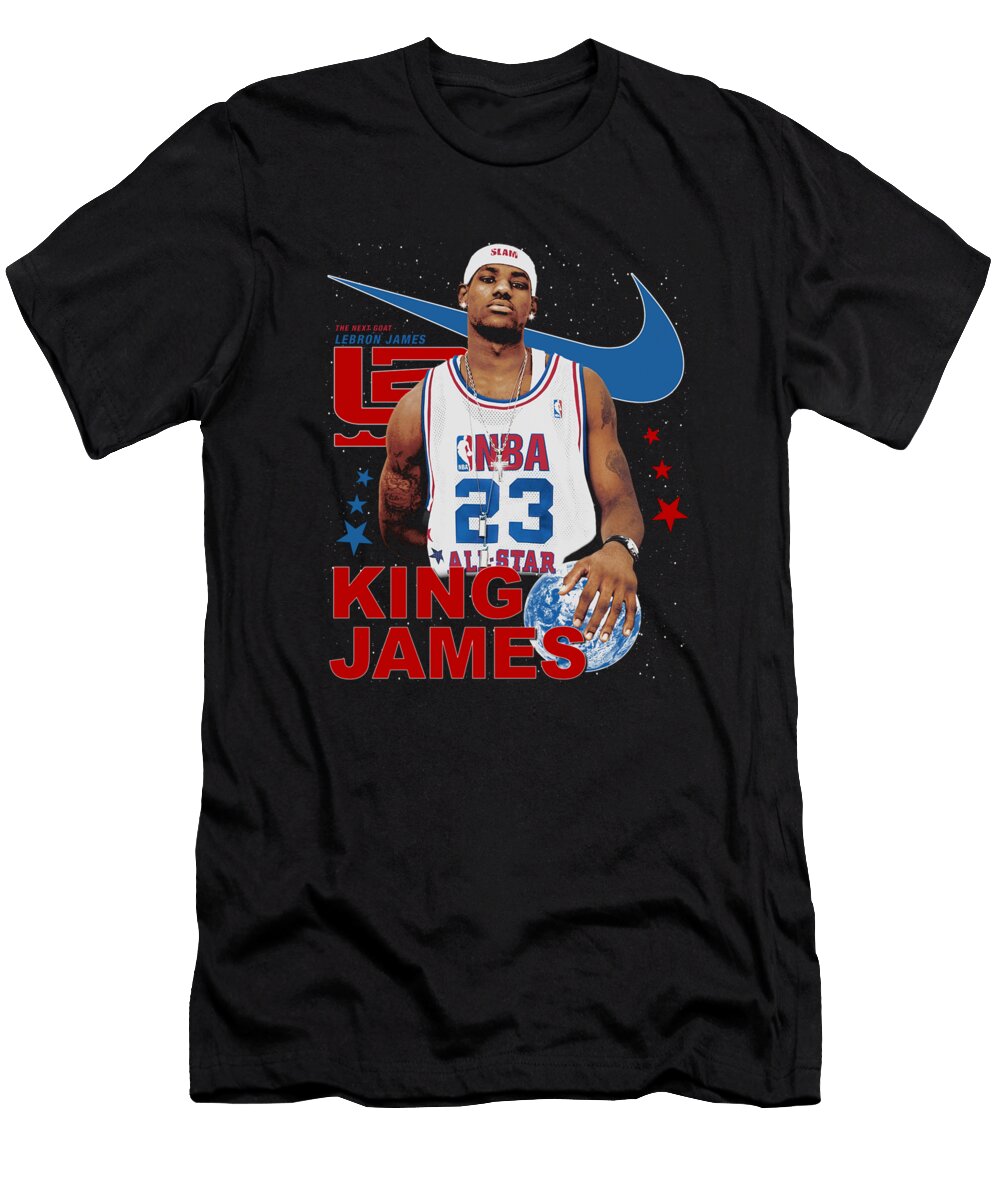 Lebron James King James Ozlem Altin T-Shirt