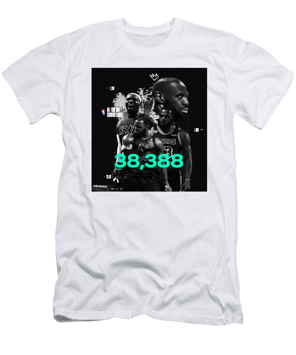 Lebron James NBA Milestone Kenvin Tran T-Shirt