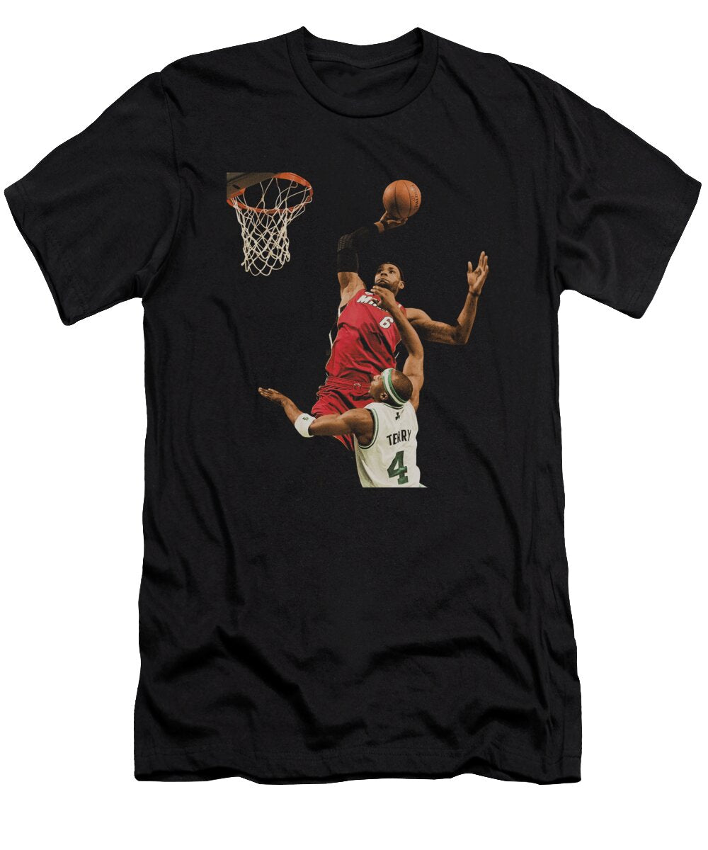 Lebron James on Terry Ozlem Altin T-Shirt