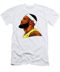 Lebron James Profile Portrait Kenvin Tran T-Shirt