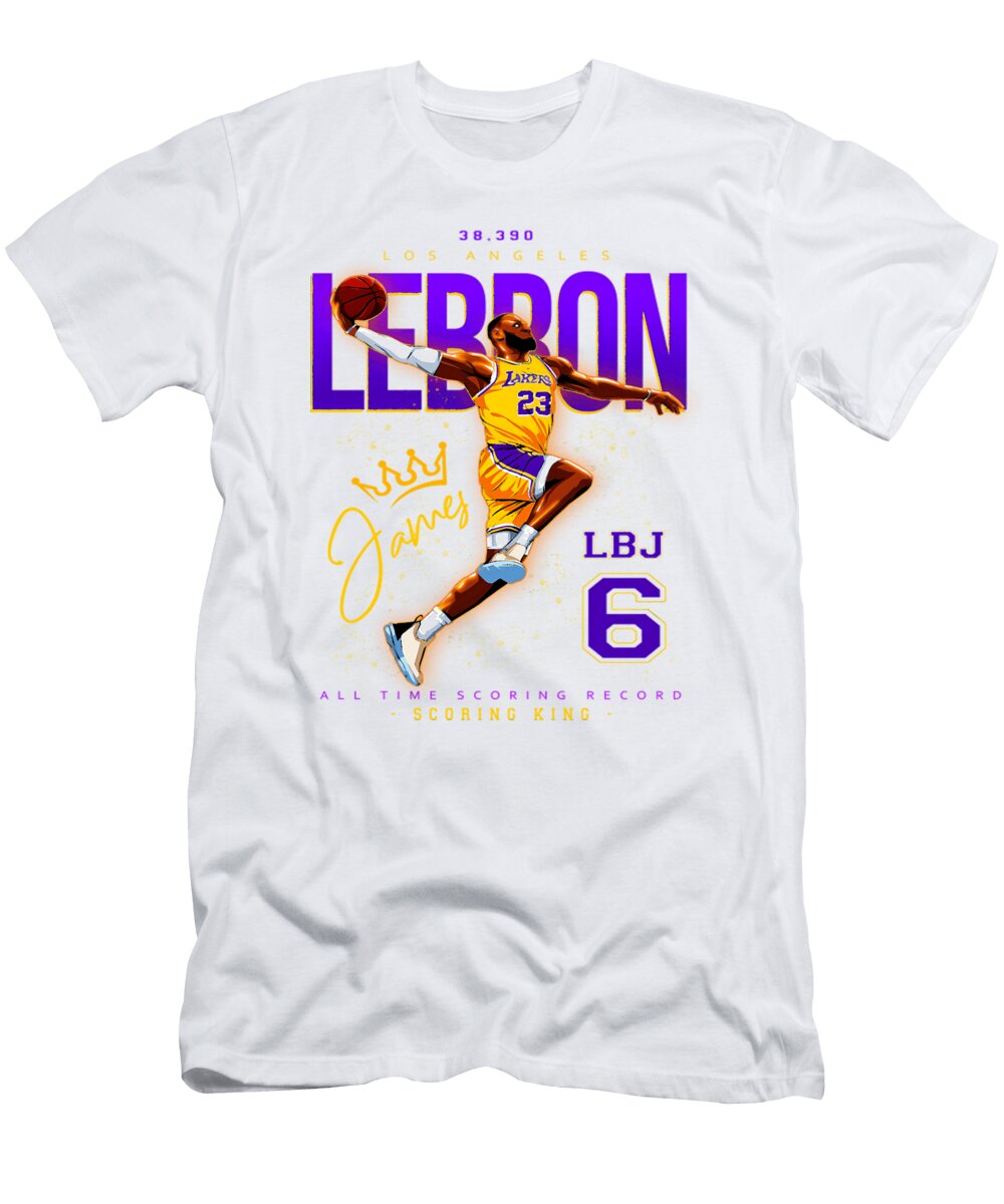 Lebron James Scoring King Tribute Kenvin Tran T-Shirt
