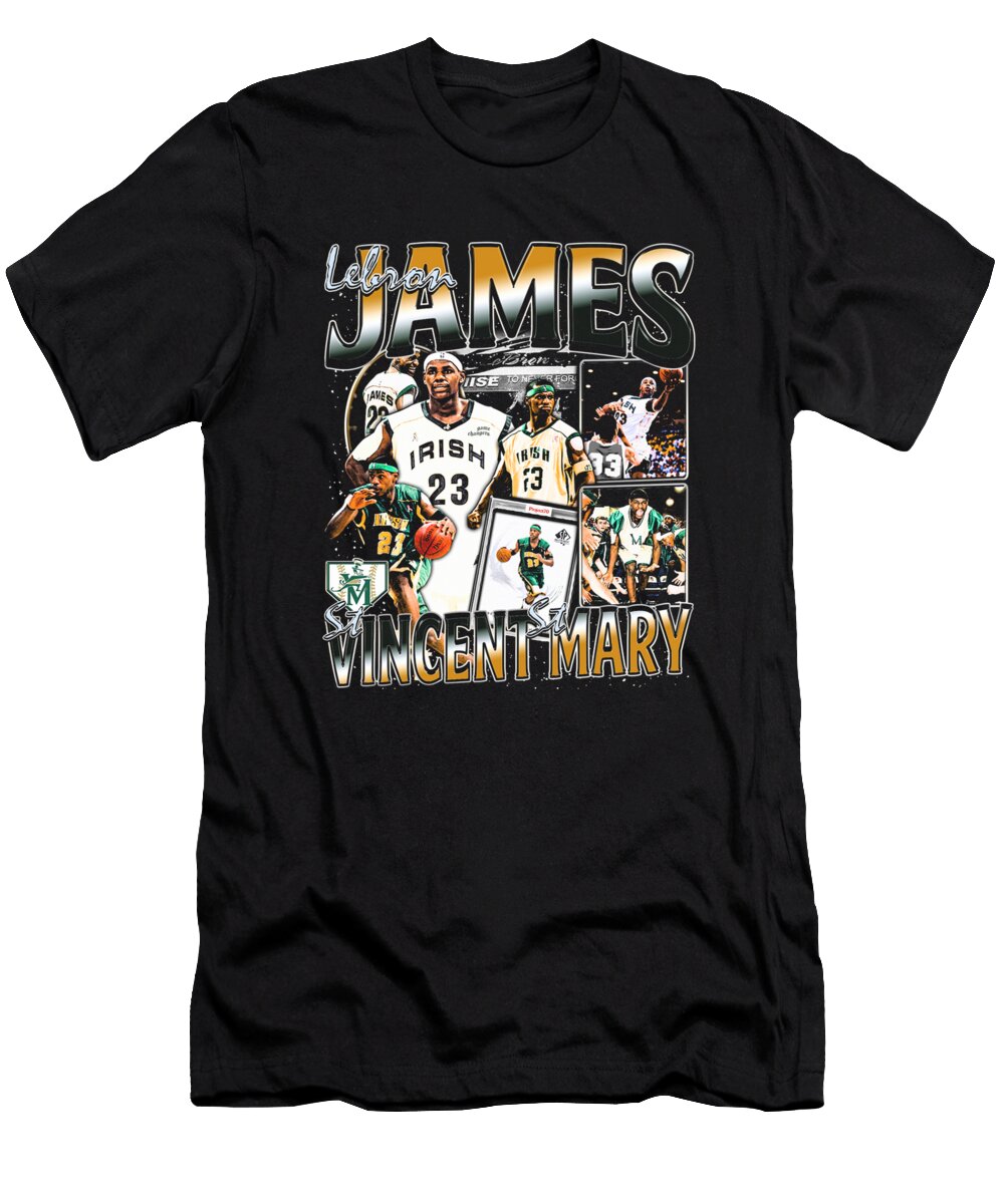 Lebron James Svsm Retro Bootleg Ozlem Altin T-Shirt