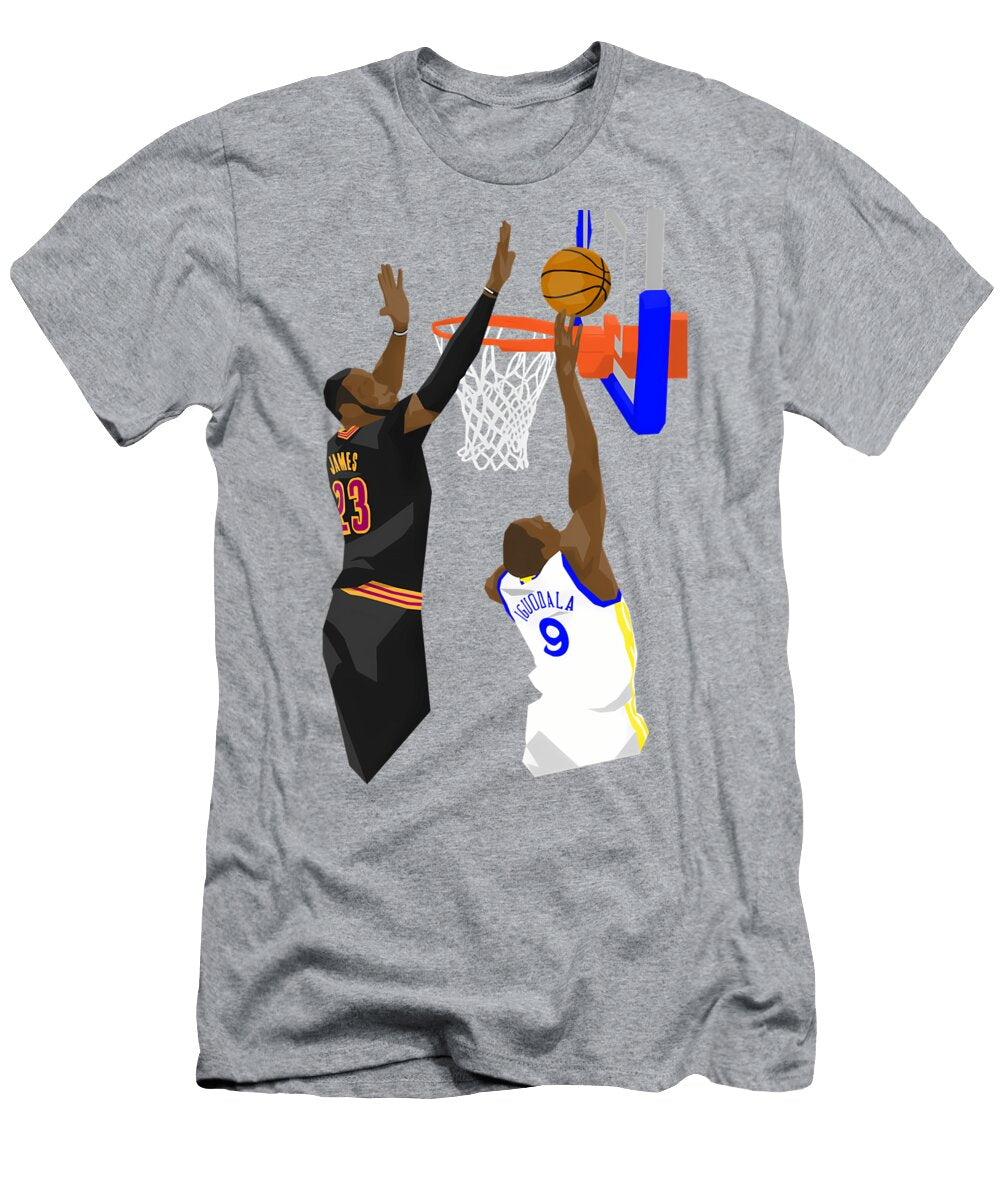 Lebron James the Block Quang Vu T-Shirt