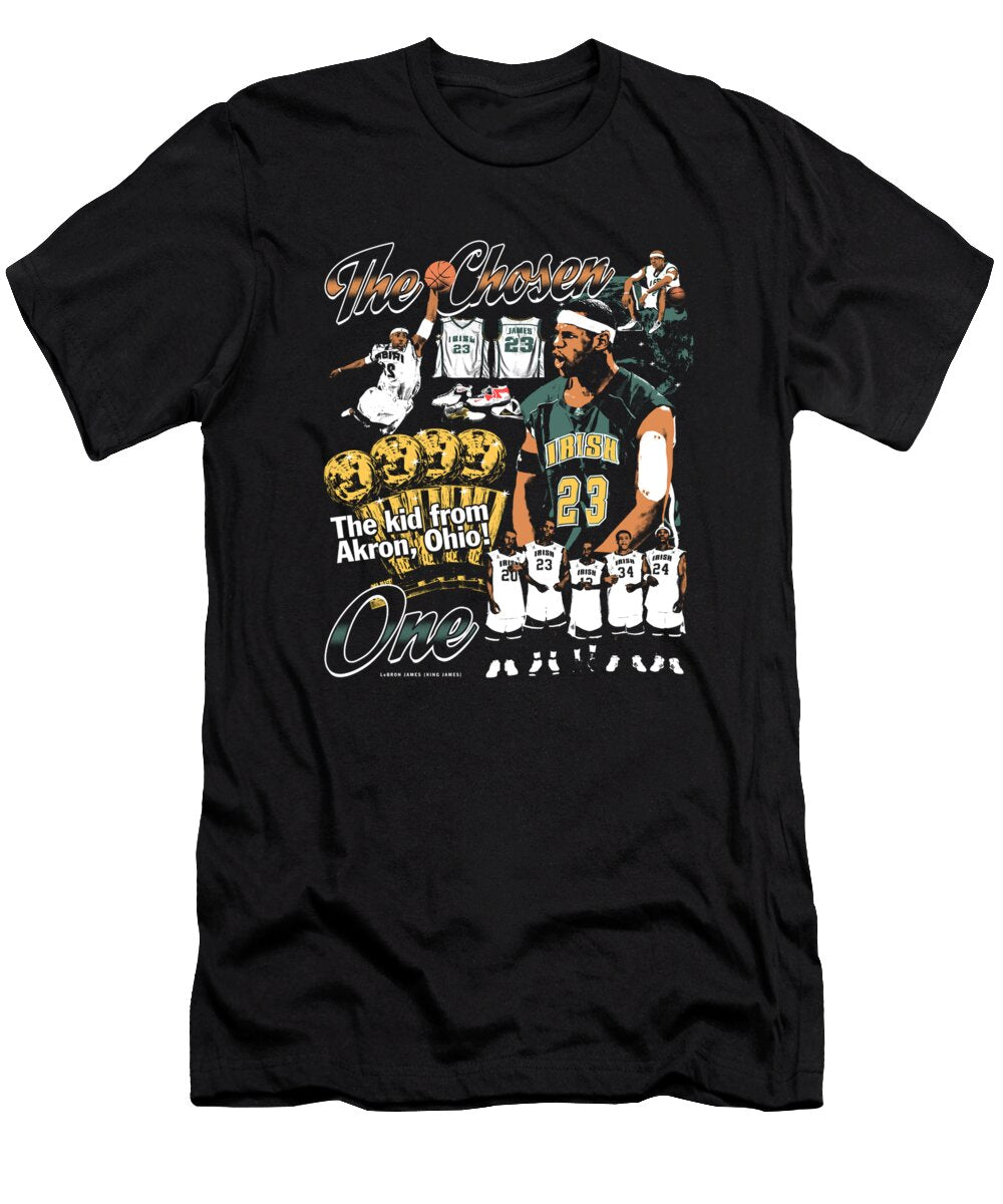 Lebron James the Kid From Akron Ozlem Altin T-Shirt
