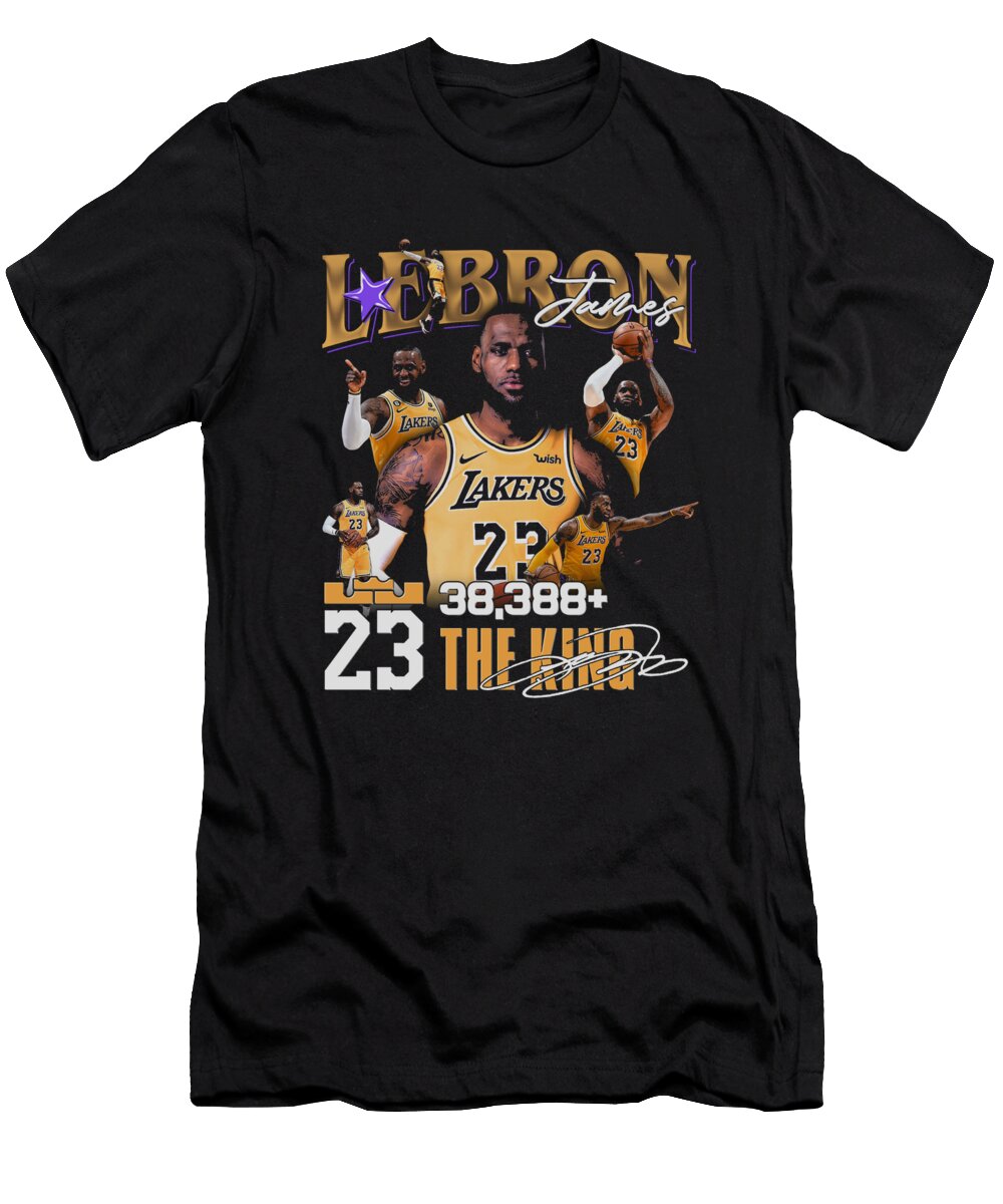 Lebron James the King Ozlem Altin T-Shirt