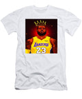 Lebron James with Crown Kenvin Tran T-Shirt