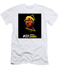 Lebron James with Neon Accents Kenvin Tran T-Shirt