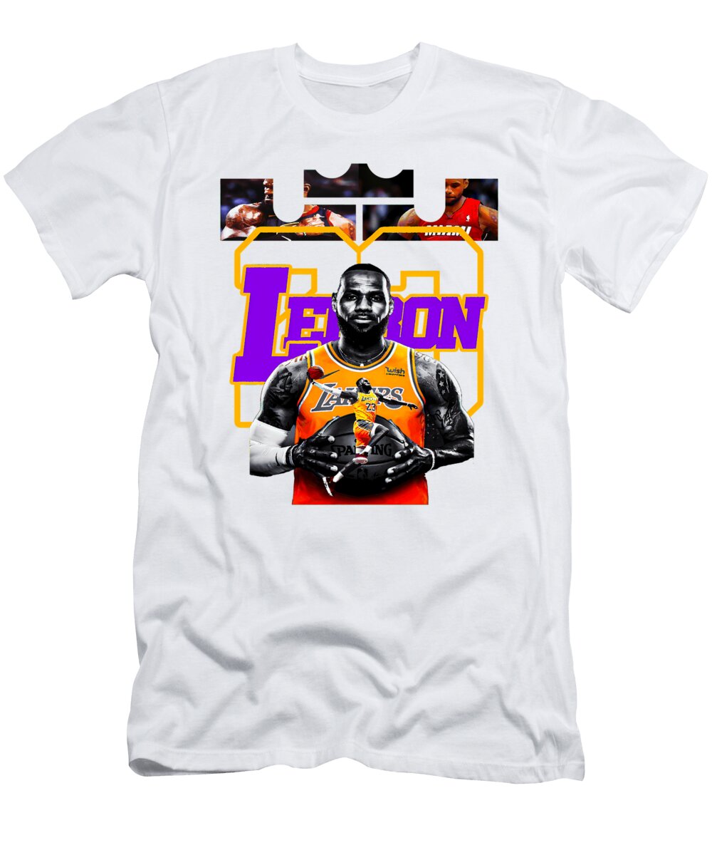 Lebron Lakers Tribute Kenvin Tran T-Shirt