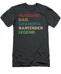Legendary Mixologist Husband Dad Grandpa Funny for Bartenders Legend Bartender T-Shirt