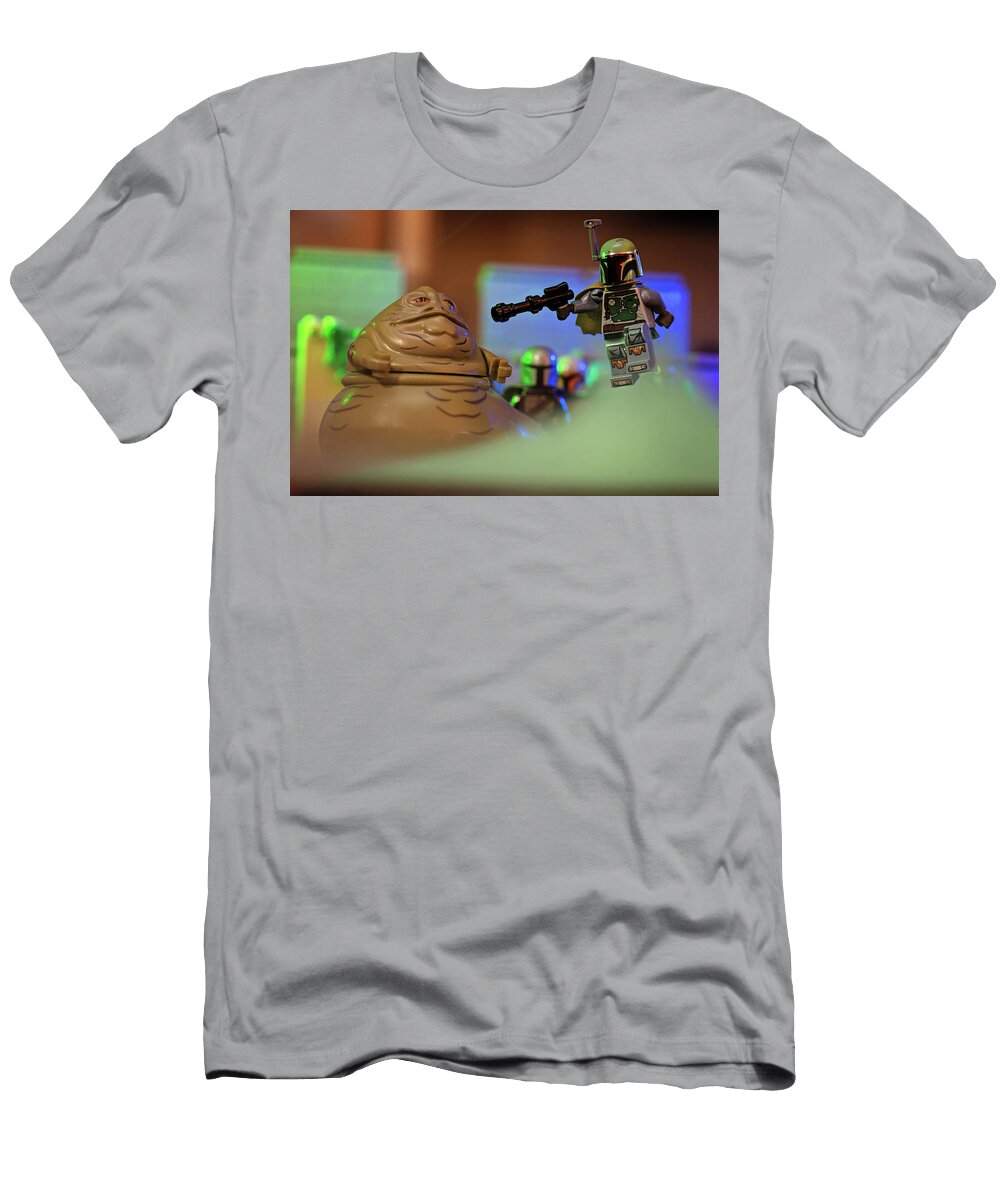 Lego Boba Fett Vs Jabba the Hutt Matt Mcdonald T-Shirt