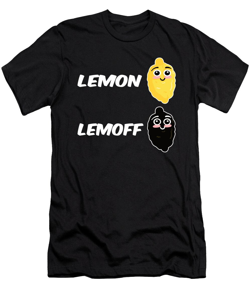Lemon Lemoff Lemon Lime Fruits Moon T-Shirt