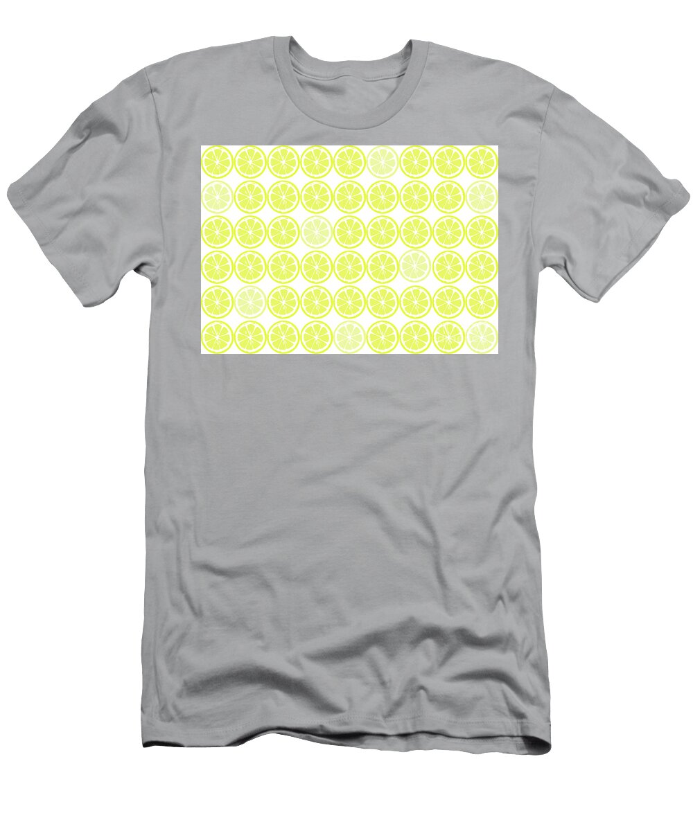 Lemon Pattern Background Mendelex Photography T-Shirt