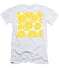 Lemon Slices Pattern Yellow Lemon Painting Lemon Mounir Khalfouf T-Shirt