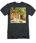 Lemon Tree and Sunlit Bottles Mediterranean Still Life Sampadart Gallery T-Shirt