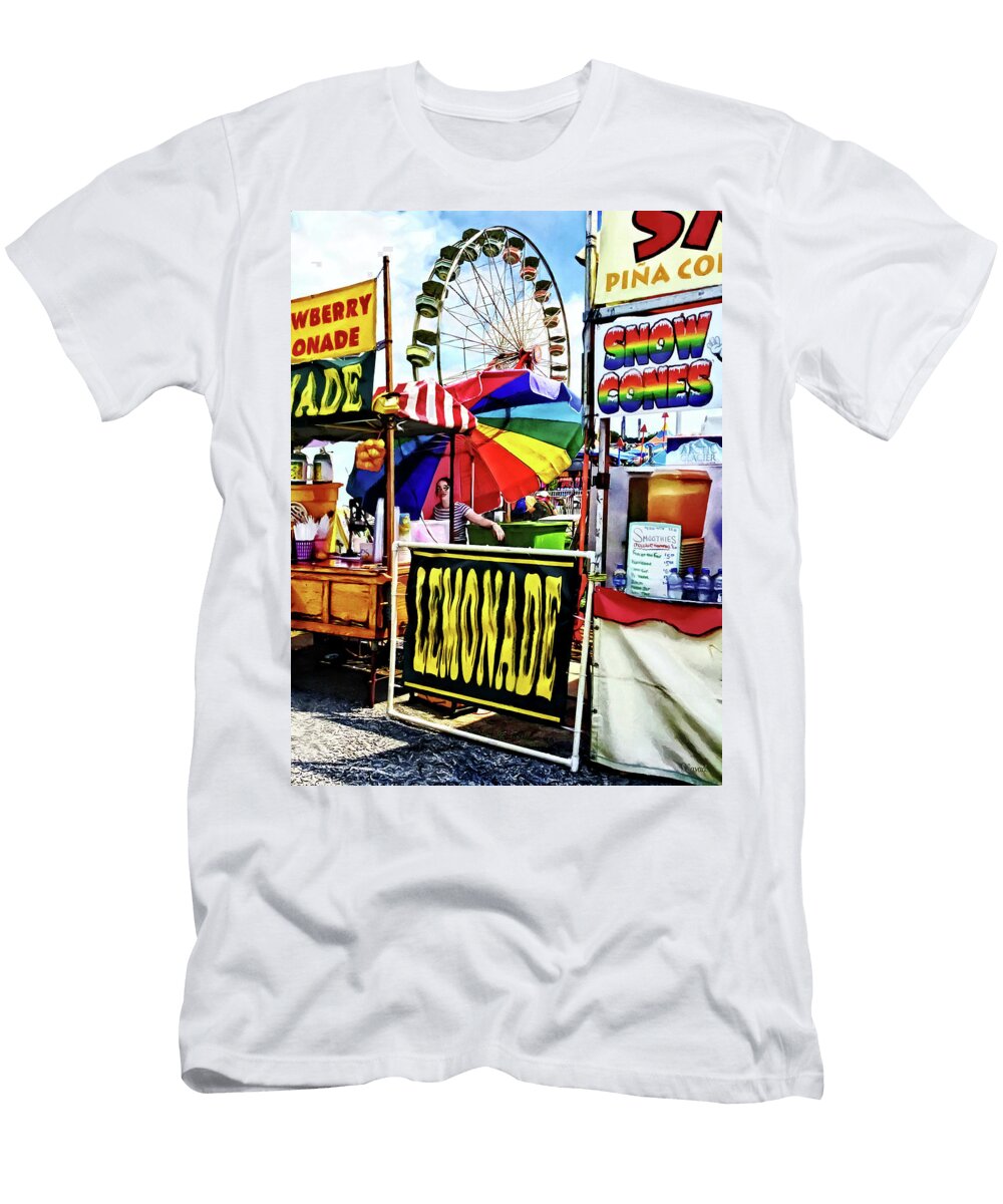 Lemonade and Snow Cones At the Fair Susan Savad T-Shirt