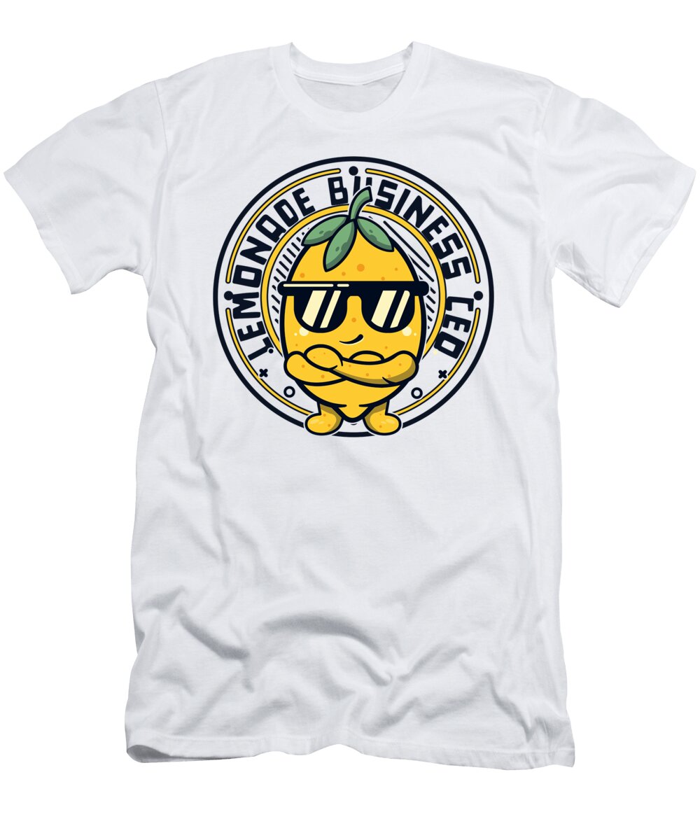 Lemonade Business Ceo Business Cardboard Lemonade Stand Graphics Lab T-Shirt
