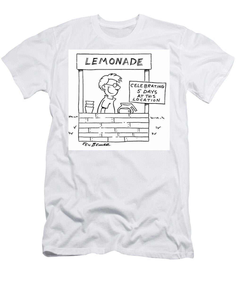 Lemonade Celebrating 5 Days At This Location Ken Benner T-Shirt