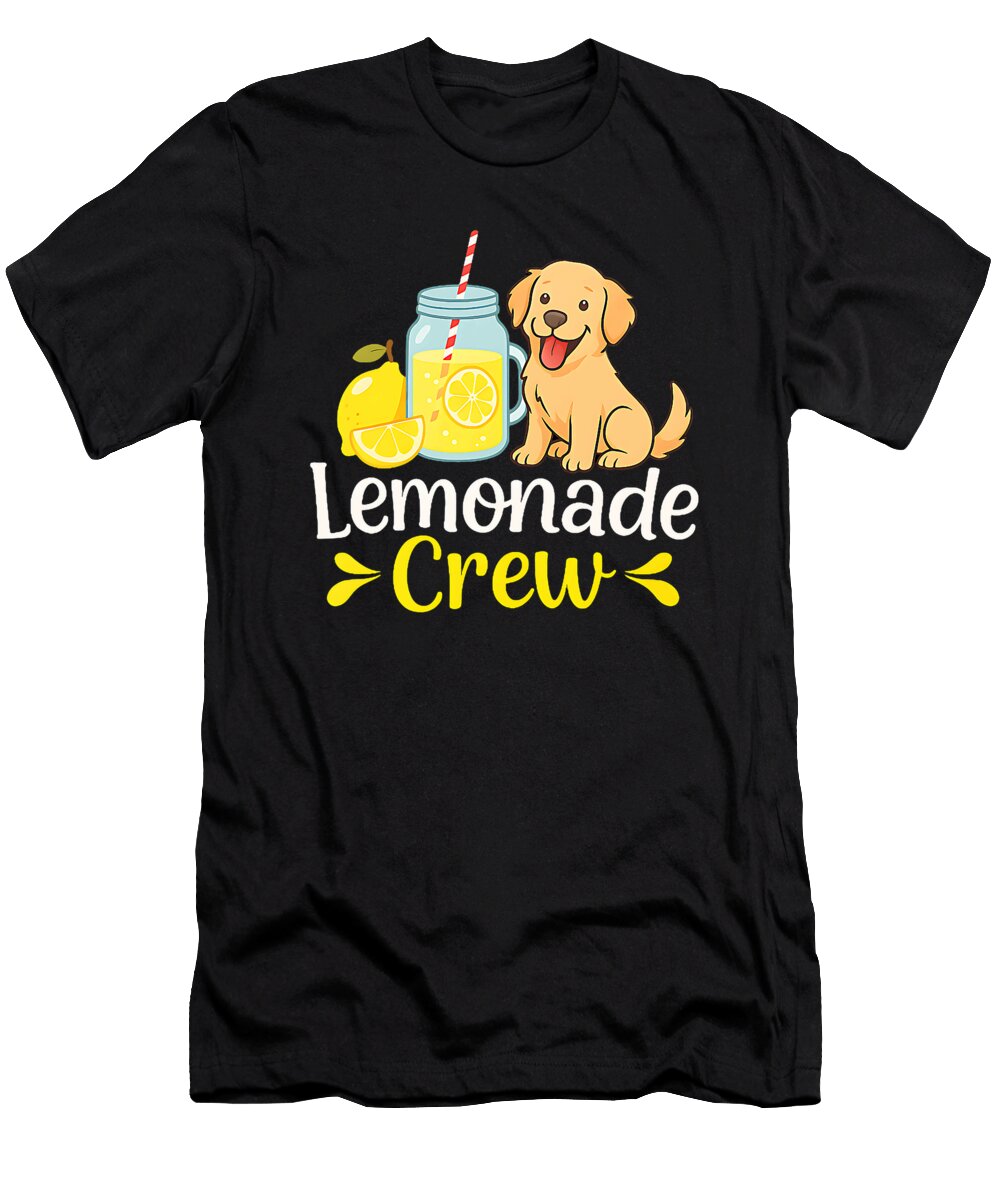 Lemonade Ceo Dog Lover Golden Retriever Matching Studi Alex T-Shirt
