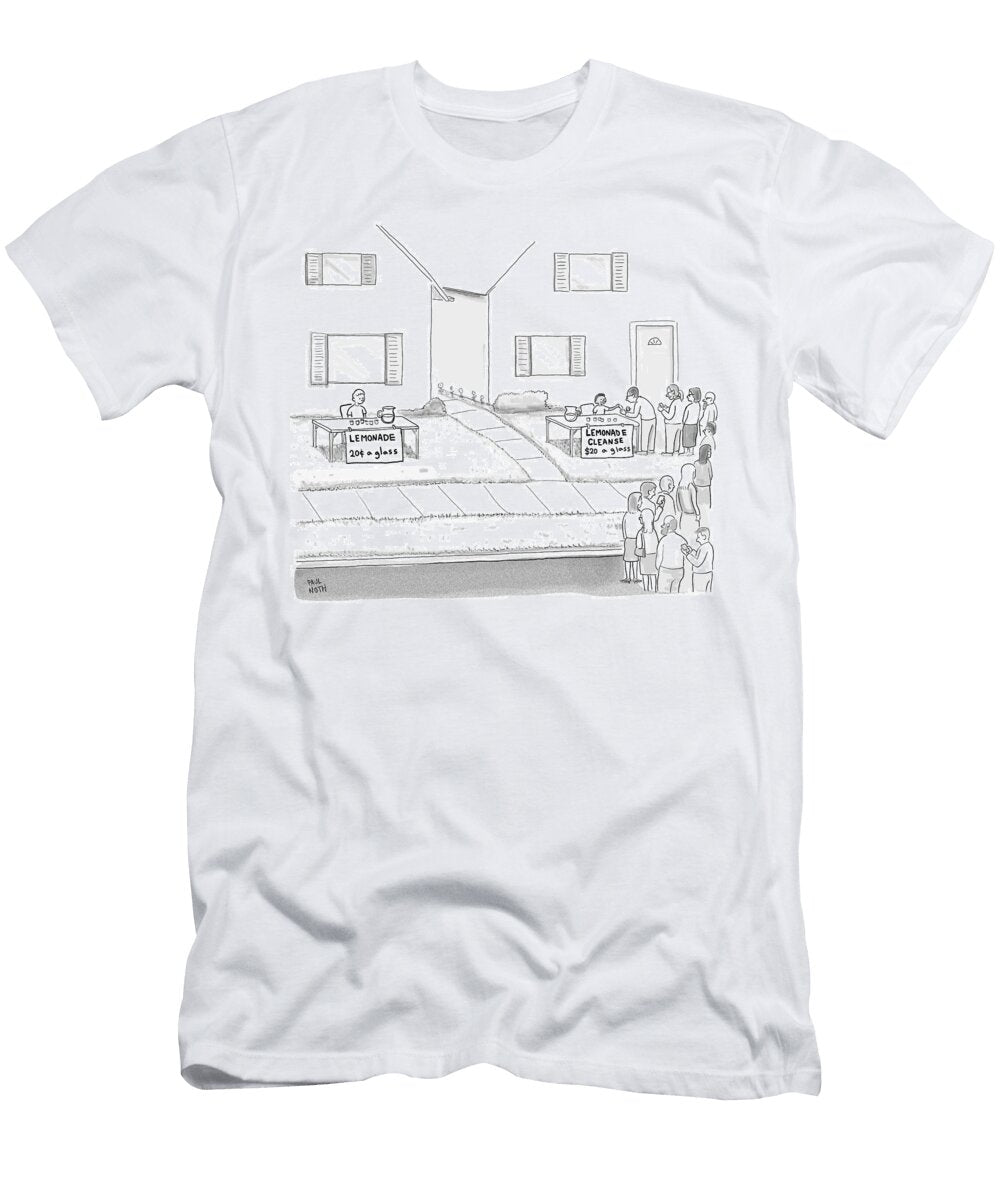 Lemonade Cleanse 20 a Glass Paul Noth T-Shirt