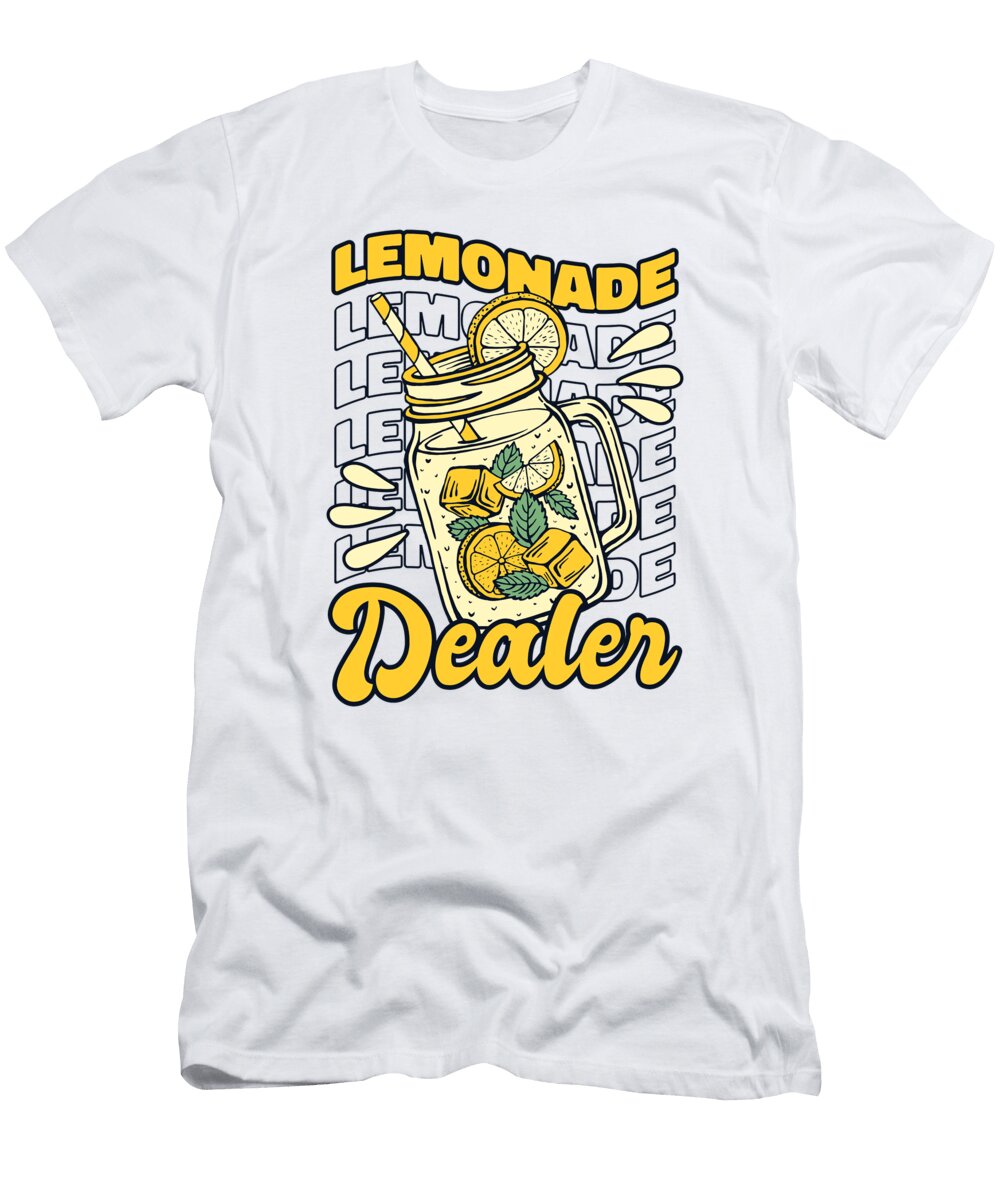 Lemonade Dealer Business Cardboard Lemonade Stand Graphics Lab T-Shirt