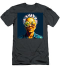 Lemonade of Joy Embrace the Delightful Portrait of a Happy Man Lemon with Sunglasses Artvizual Premium T-Shirt