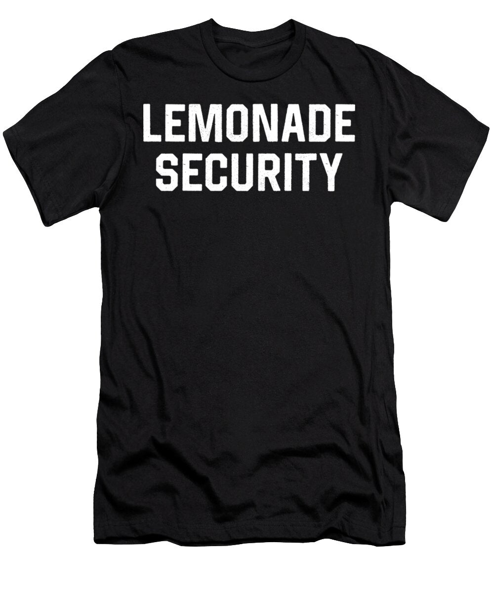 Lemonade Security Lemon Juice Stand Summer Refreshing Kids Aril Sahril T-Shirt