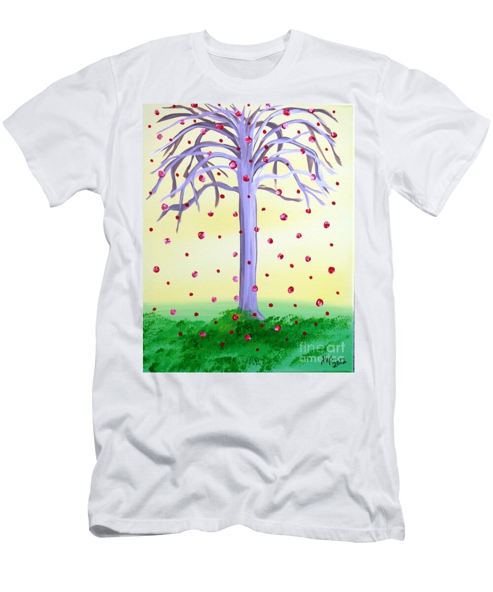Lemonade Sky Wishing Tree Alys Caviness Gober T-Shirt