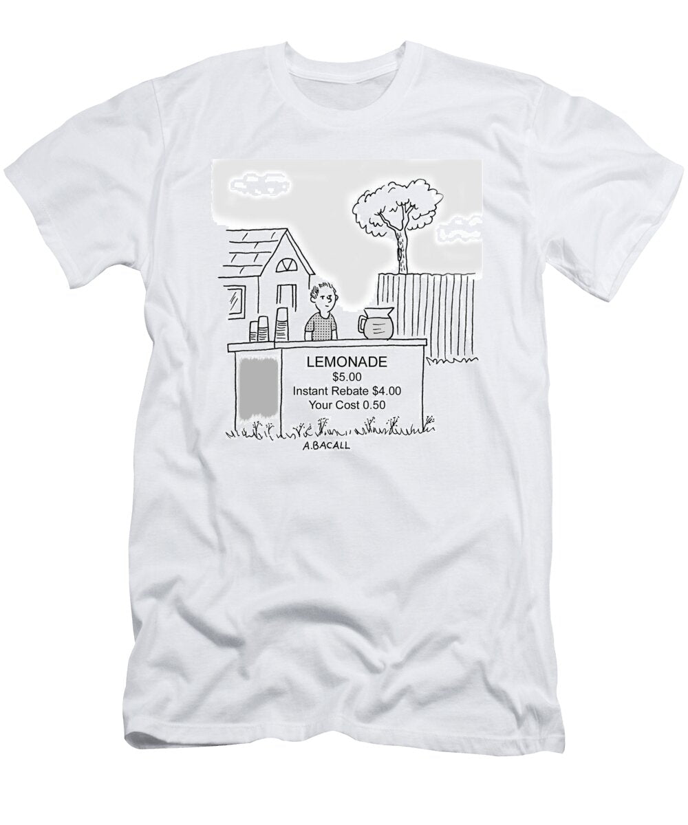 Lemonade Stand Aaron Bacall No Index T-Shirt
