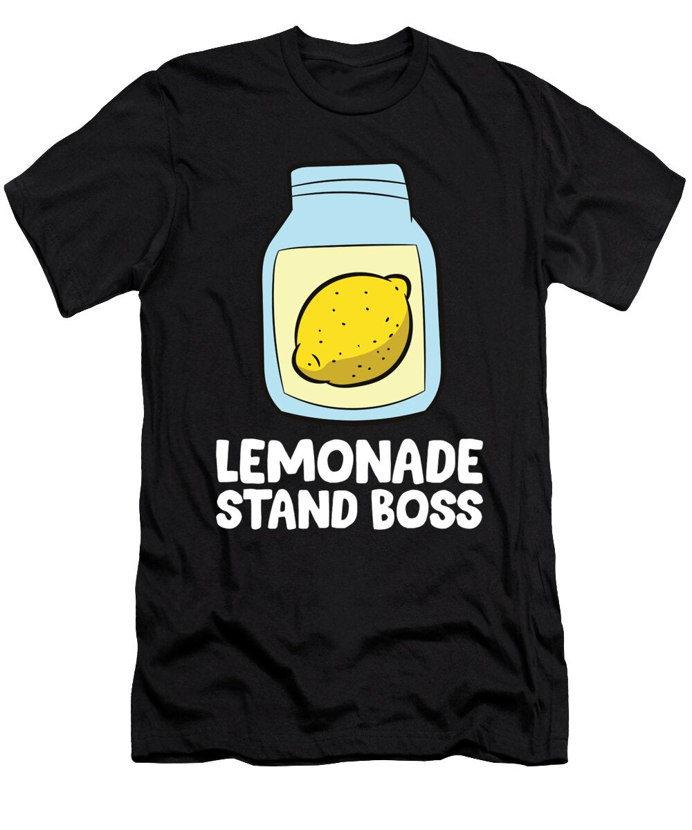 Lemonade Stand Boss Funny Lemons Eq Designs T-Shirt