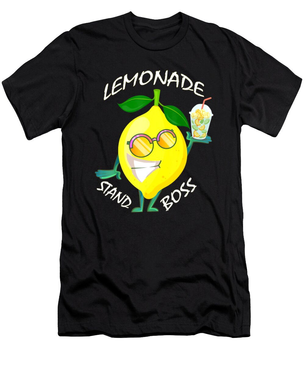 Lemonade Stand Boss Lemons Drink Business Tinh Tran Le Thanh T-Shirt