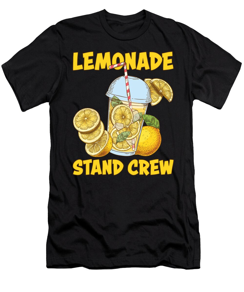 Lemonade Stand Crew Lemon Juice Summer Refreshing Abhishek Mandal T-Shirt