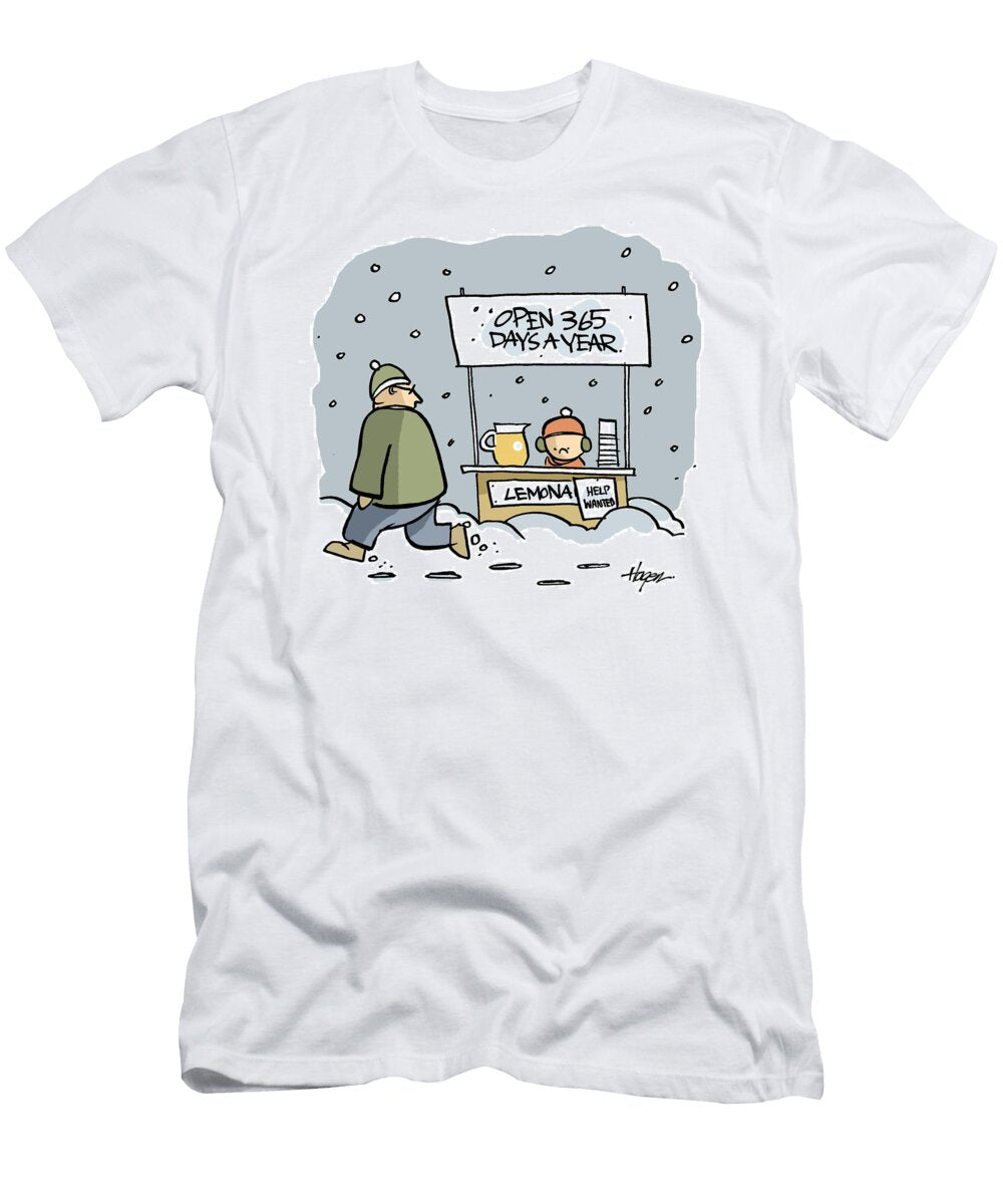 Lemonade Stand Open 365 Days a Year Ralph Hagen T-Shirt