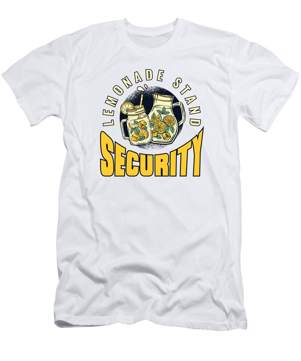 Lemonade Stand Security Business Cardboard Lemonade Stand Graphics Lab T-Shirt