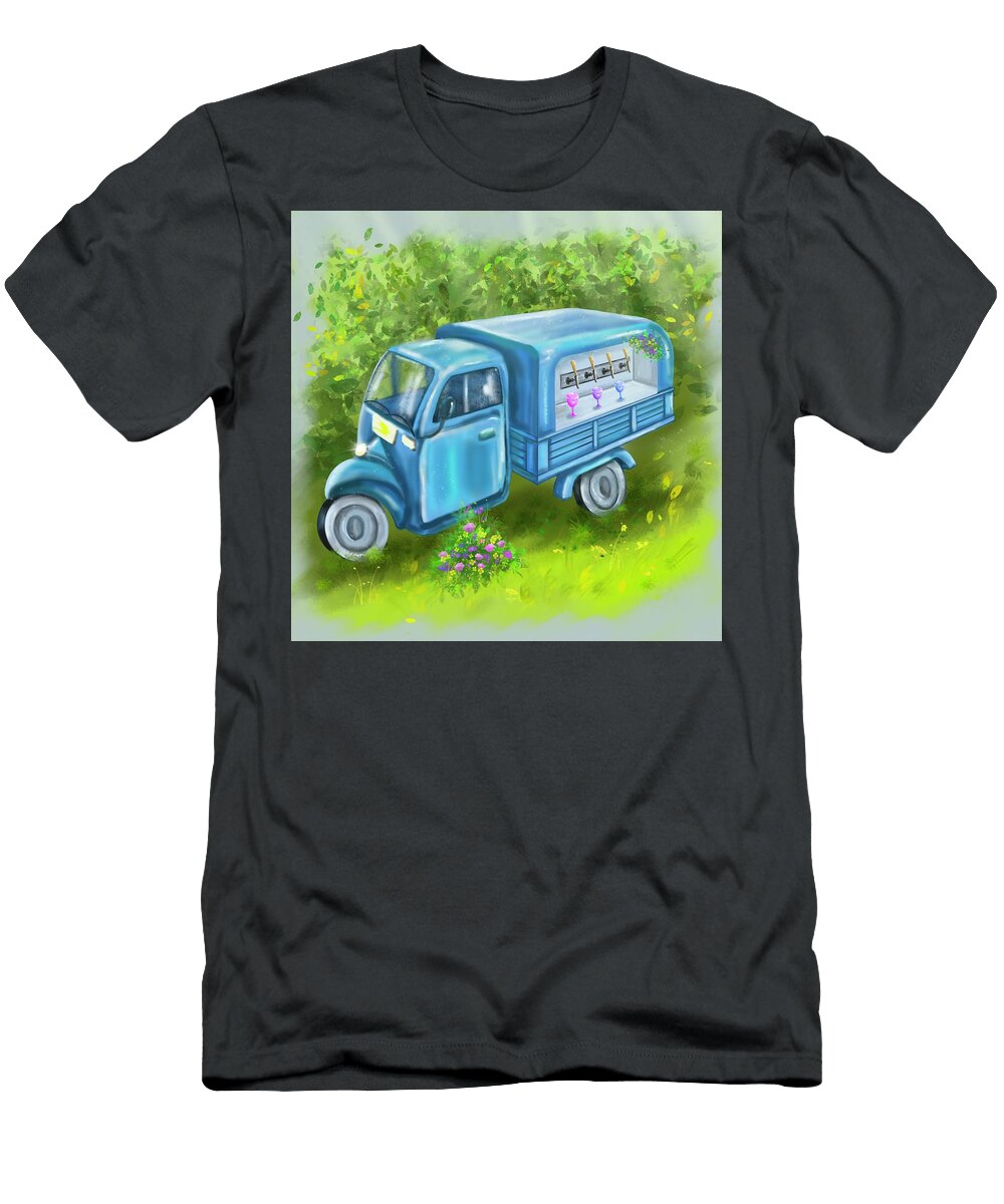Lemonade Truck Tatiana Krilova T-Shirt