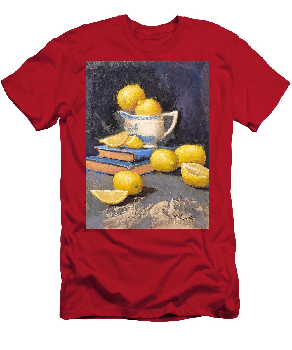 Lemons and Delft Creamer Viktoria K Majestic T-Shirt