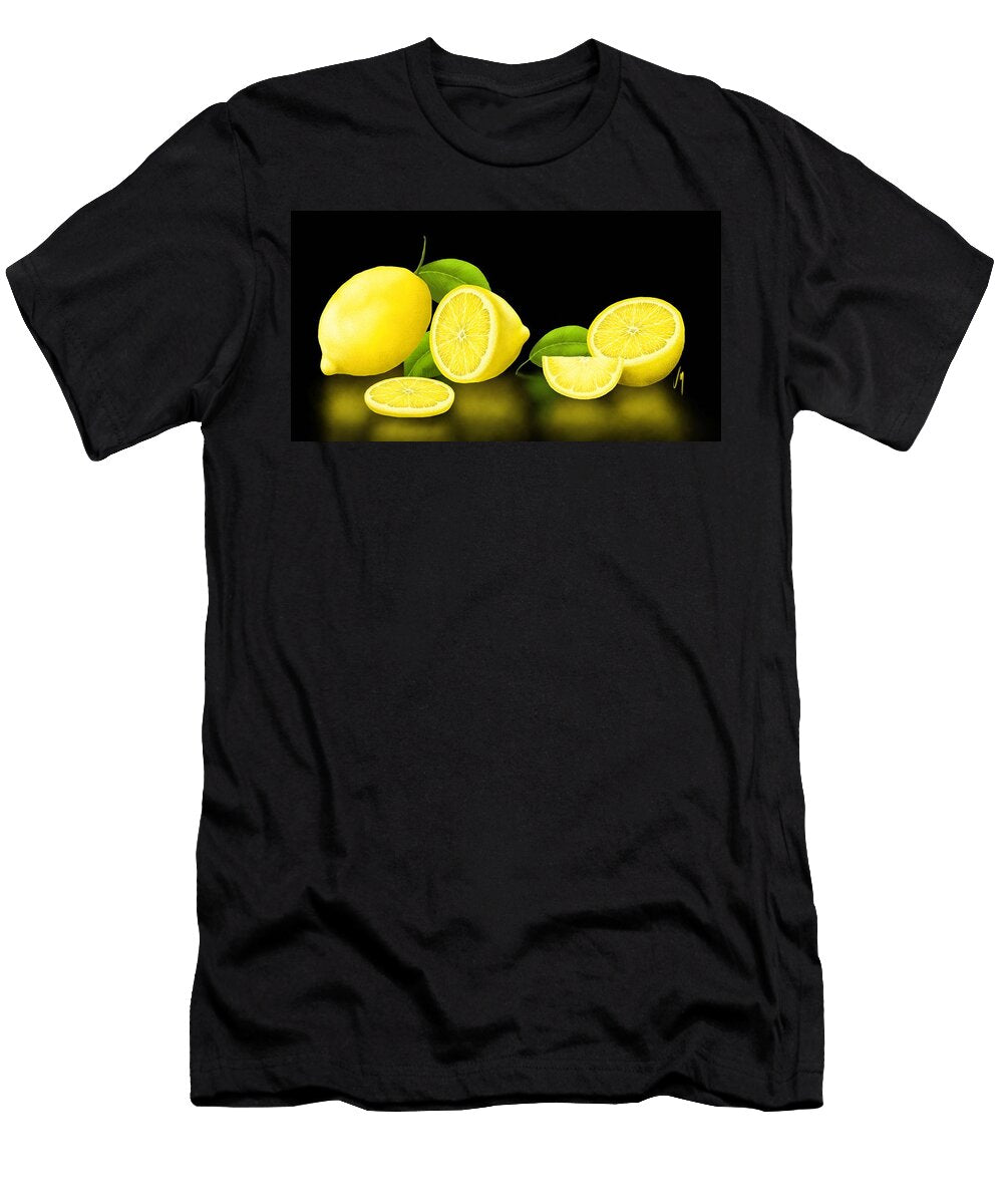 Lemons Black Veronica Minozzi T-Shirt