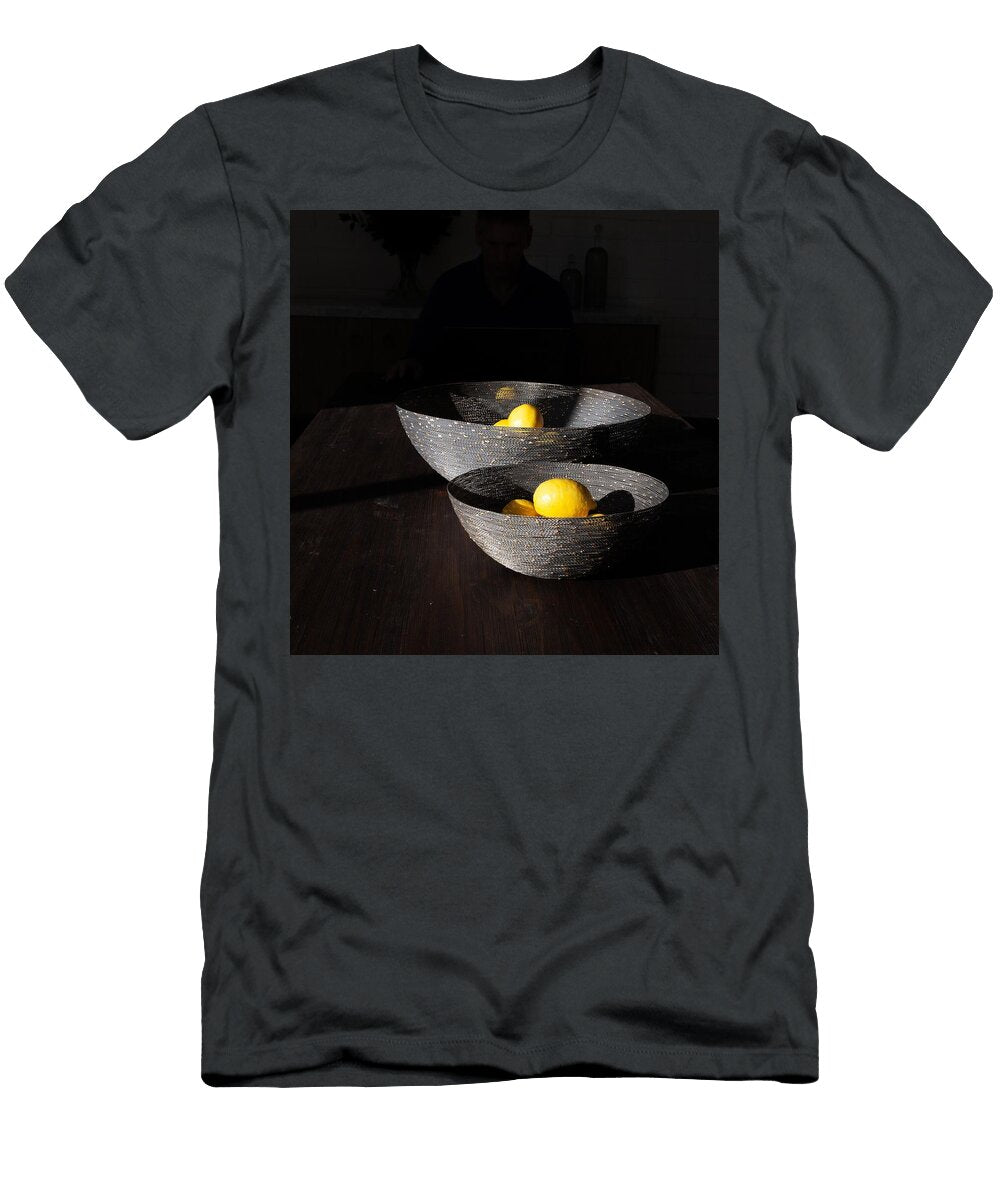 Lemons in a Basket Helen Christake T-Shirt