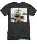 Lemons in Baskets on an Oak Tabe Helen Christake T-Shirt