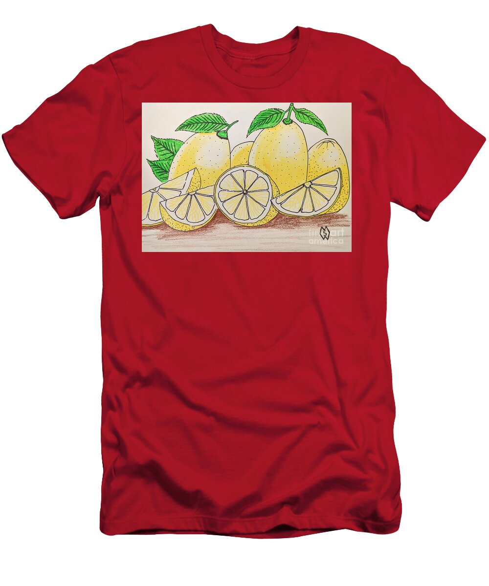 Lemons Study Matthew Starr T-Shirt