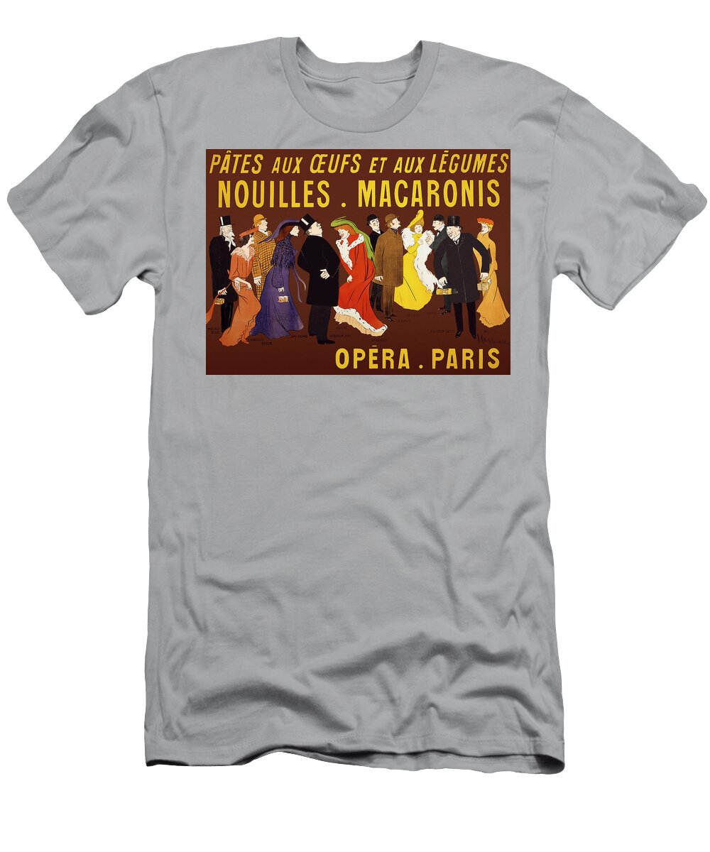 Leonetto Cappiello with Delicious Pates and Almond Macaronis Vintage Ad Diane Hocker T-Shirt