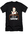 Let It Snow Alpaca Llama Cocaine Xmas Gift Wowshirt T-Shirt