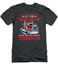 Let This Old Man Show You How to Be a Trucker Funny Alex Zayah T-Shirt