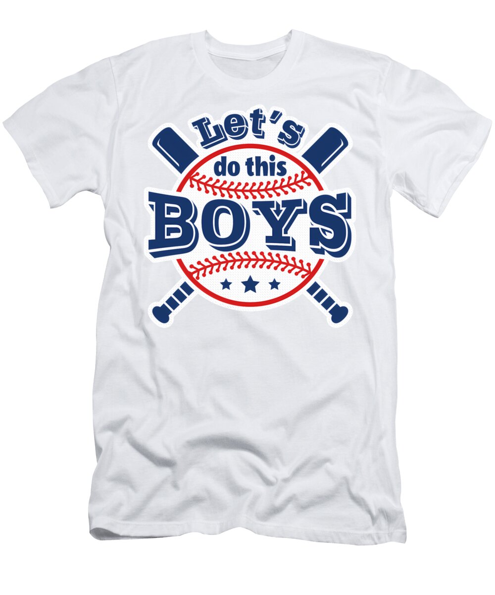 Lets Do This Boys Baseball Quang Vu T-Shirt