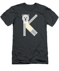 Letter K Animal Alphabet Koala Monogram Jen Montgomery T-Shirt
