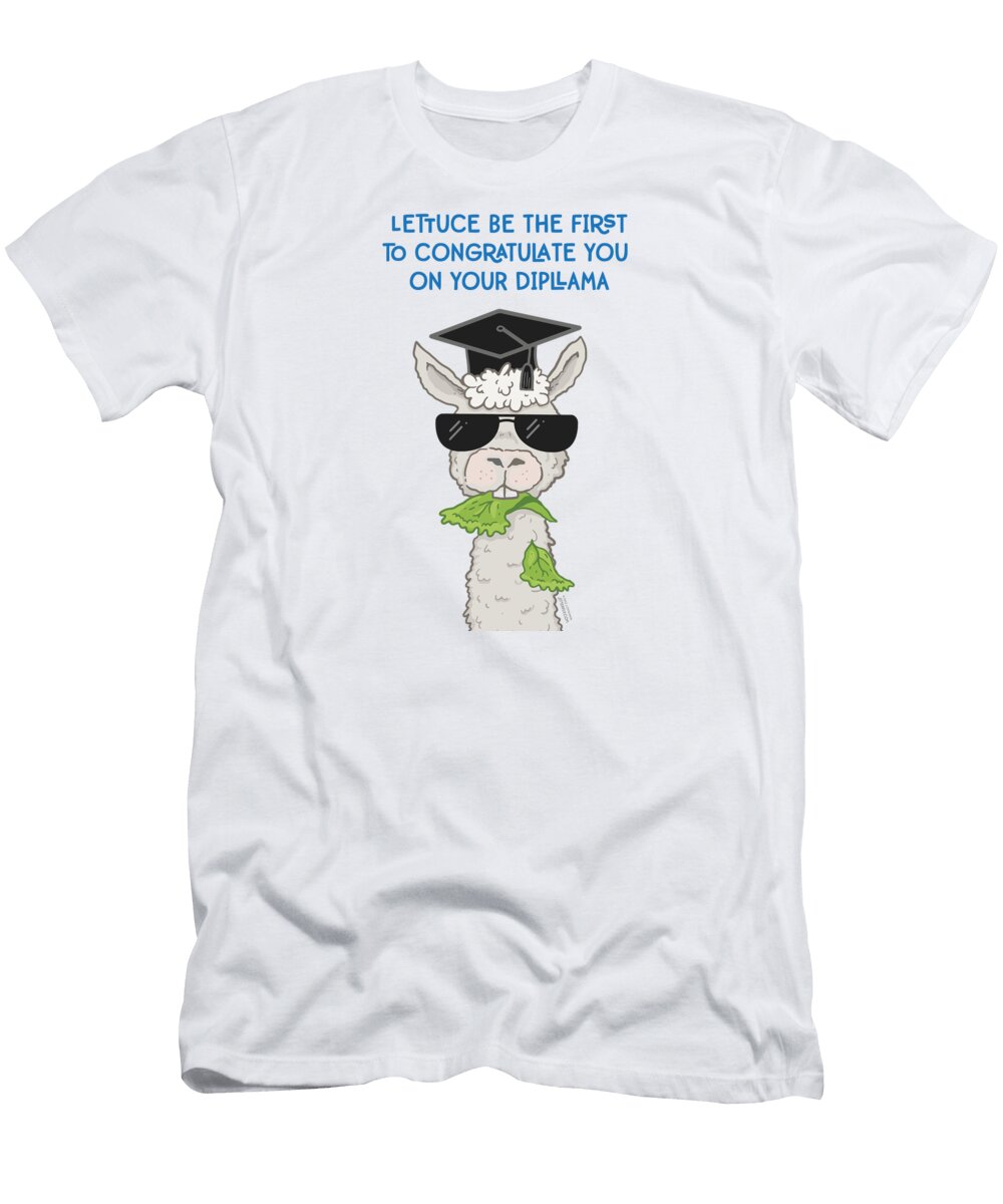 Lettuce Congratulate Your Dipllama Laura Ostrowski T-Shirt