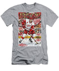 Lidstrom in Hockey Action Graffiti Poster Hockey Player NHL Sampadart Gallery T-Shirt