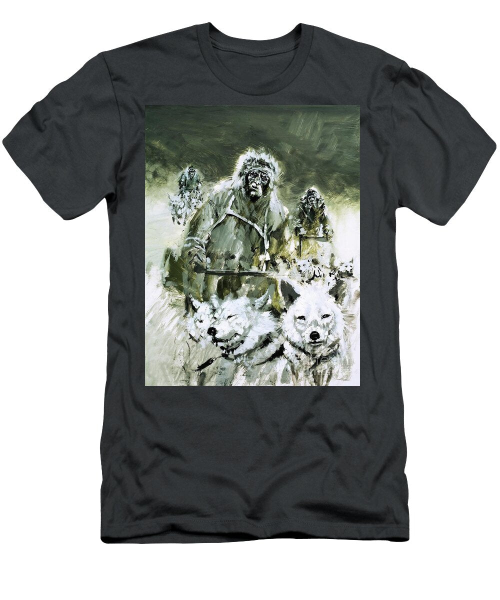 Lieutenant Cagni Attempting to Get to the North Pole in 1899 Graham Coton T-Shirt