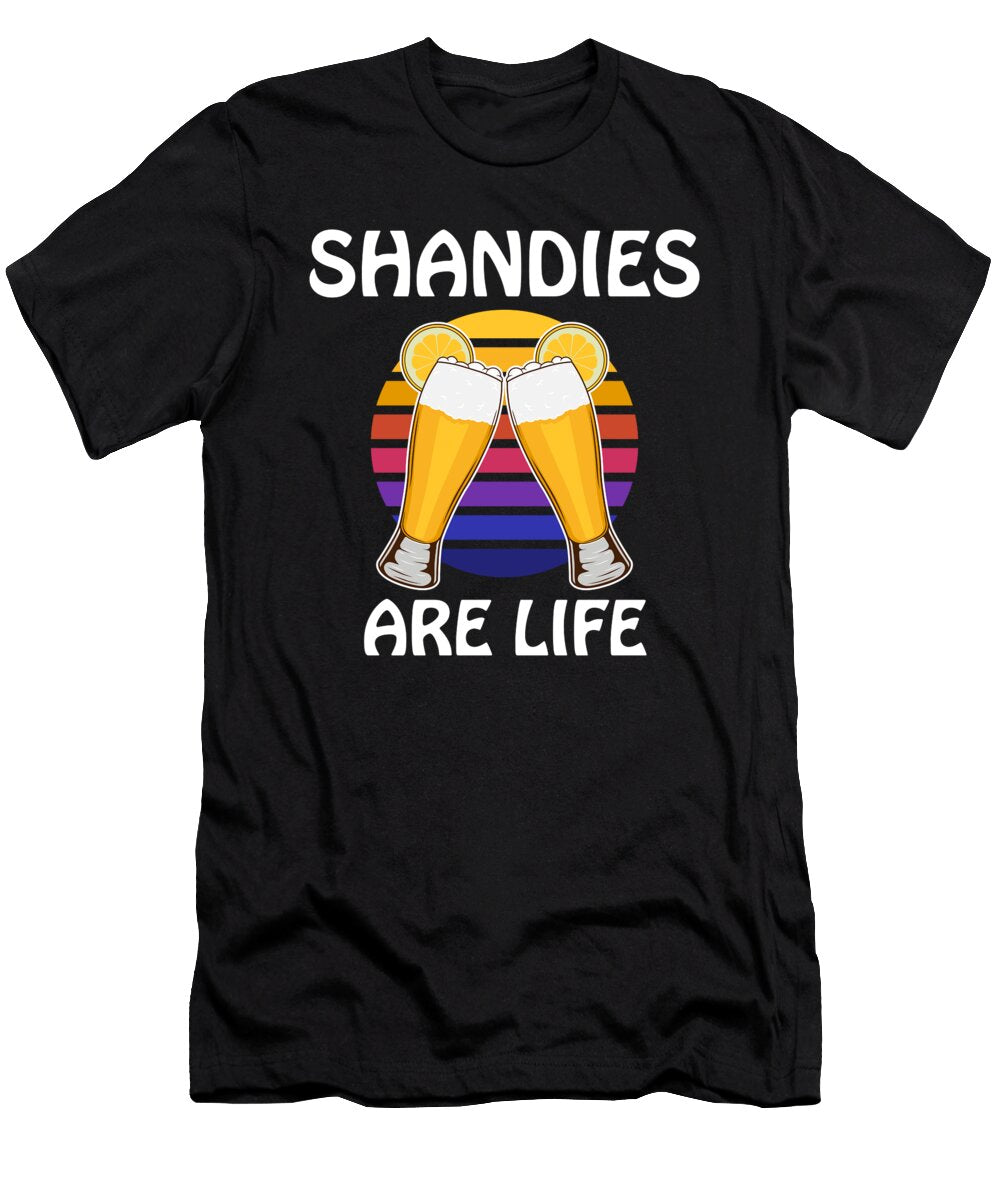 Life Beer Lemonade Summer Drink Shandy Graphic Jacob Hughes T-Shirt