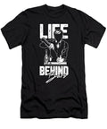 Life Behind Bars Beer Drinking Barman for a Bartender Tom Schiesswald T-Shirt