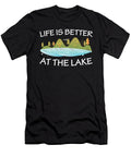 Life Is Better At the Lake Swimming Gift for a Swimming Team Tom Schiesswald T-Shirt